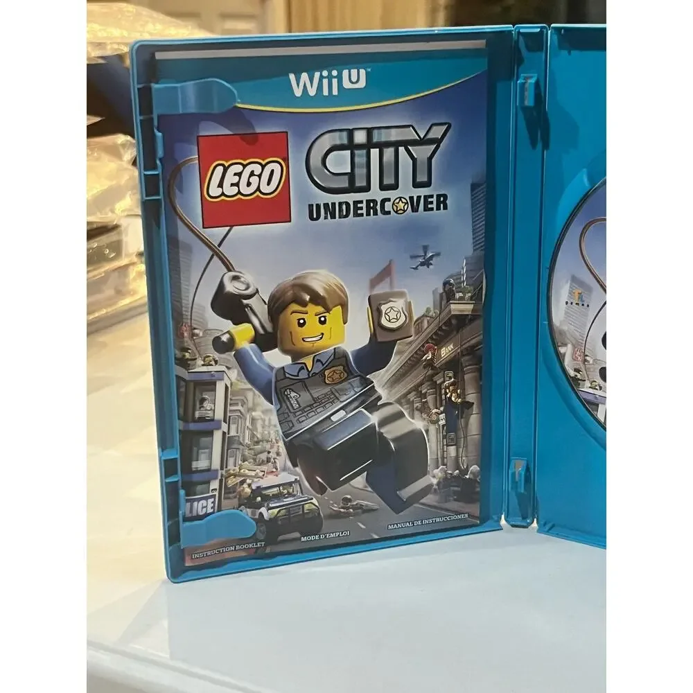 LEGO City Undercover (Nintendo Wii U, 2013) Game - Complete CIB - Tested